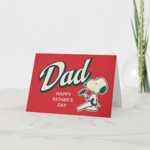 Happy Father's Day Snoopy Handyman Card
