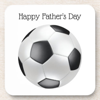 Happy Father's day soccer ball Acrylic Coaster Set