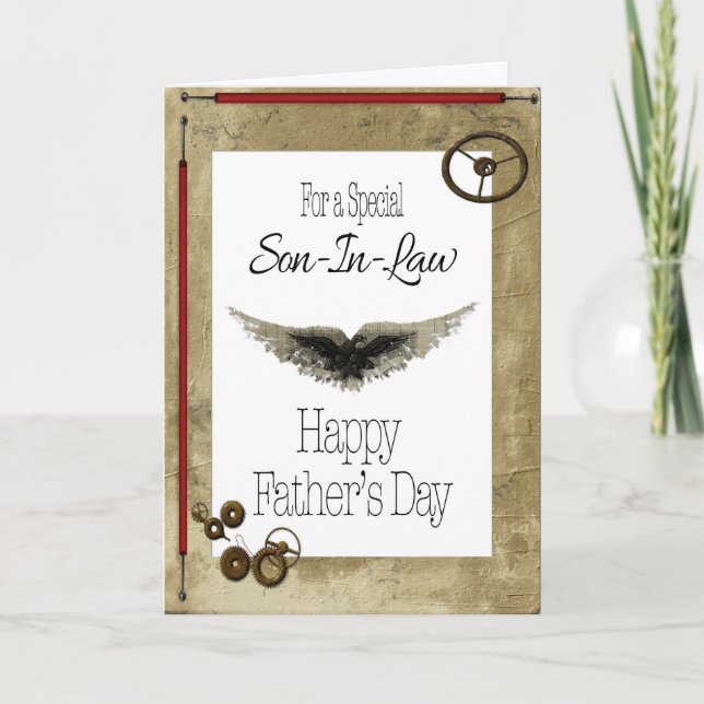 Happy Father's Day Son-In-Law Card (Front)