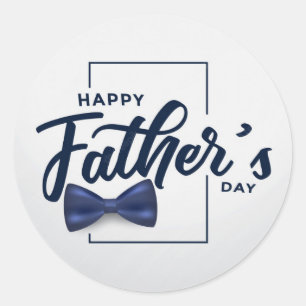 Happy Father's Day Special Classic Round Sticker