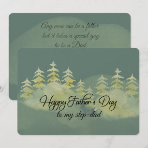 Happy Father's Day Step-Dad Card