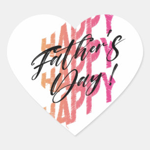 Happy father's day sticker