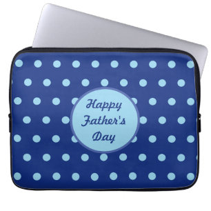 Happy Father's Day Tablet Case (Navy & Soft Blue)