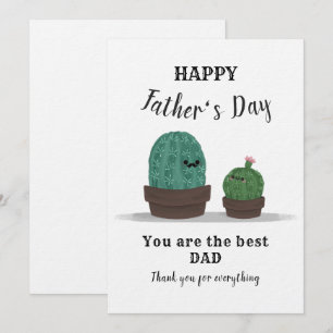 Happy Father's Day Thank you card