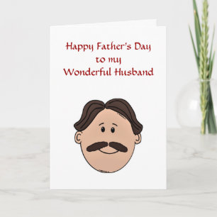 Happy Father's Day to Husband from Wife Card