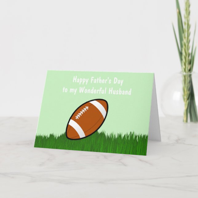 Happy Father's Day to Husband from Wife Card (Front)