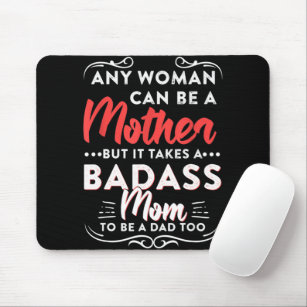 Happy Father's Day To The Best Single Mum Mouse Mat