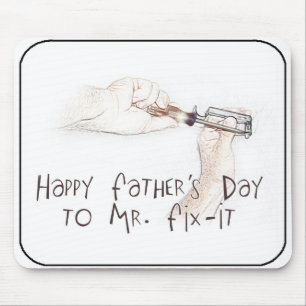 Happy Fathers Day to the Handyman! Mouse Mat