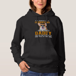 Happy Father's Day Welsh Corgi Dog Dad For Men Hoodie