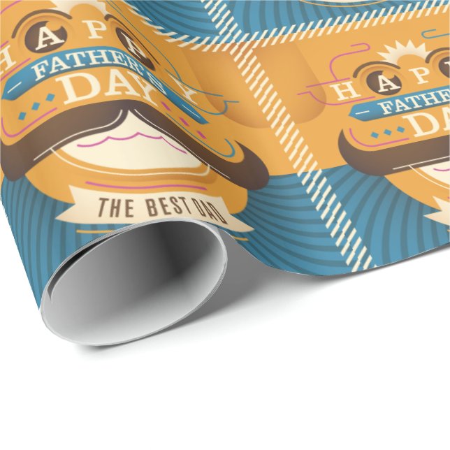 Happy Father's Day Wrapping Paper (Roll Corner)