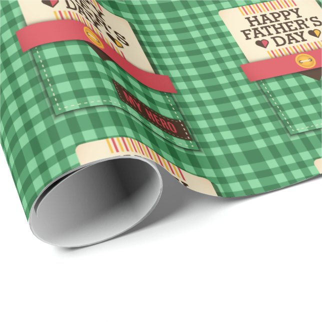 Happy Father's Day Wrapping Paper (Roll Corner)
