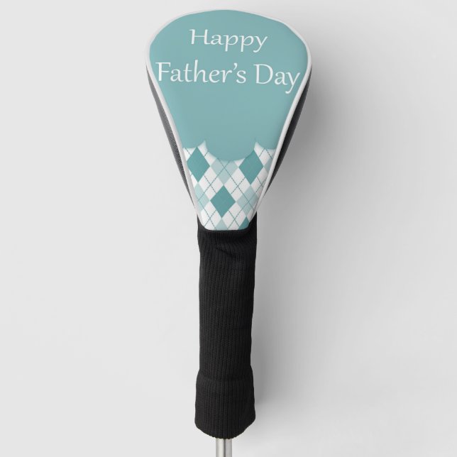 Happy Father's Day | Zazzle_Growshop. Golf Head Cover (Front)