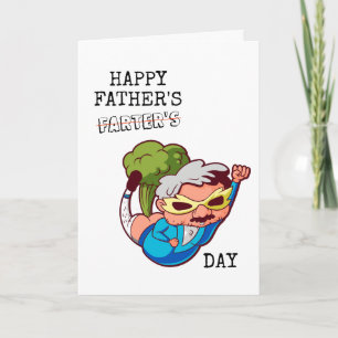 Happy Father's Farter's Day Funny Farter Joke Card