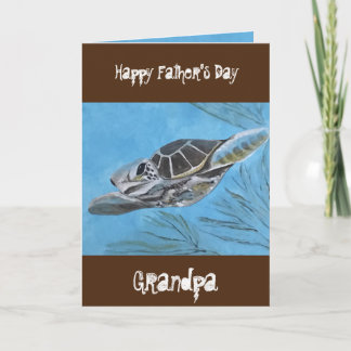 HAPPY FAYHERS DAY GRANDPA CARD