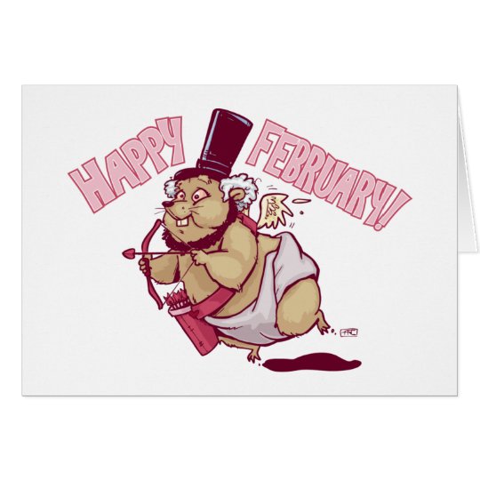 Happy February Card