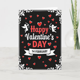 Happy February Valentines Day Love Card