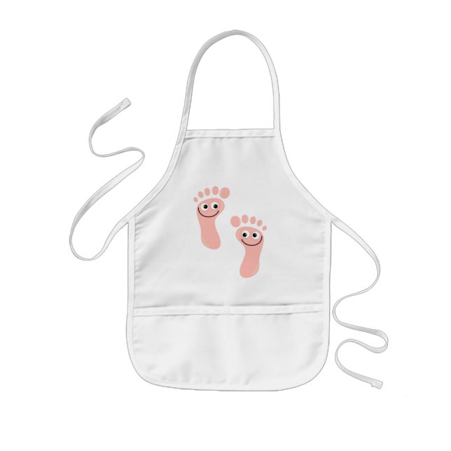Happy Feet Kids Apron (Front)