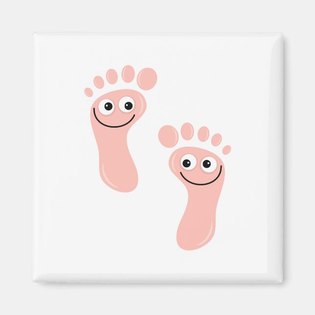 Happy Feet Magnet (Front)