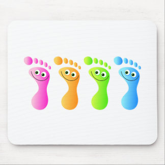 Happy Feet Mouse Mat