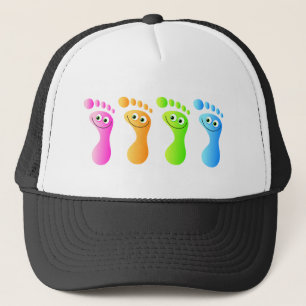 Happy Feet Trucker Hat