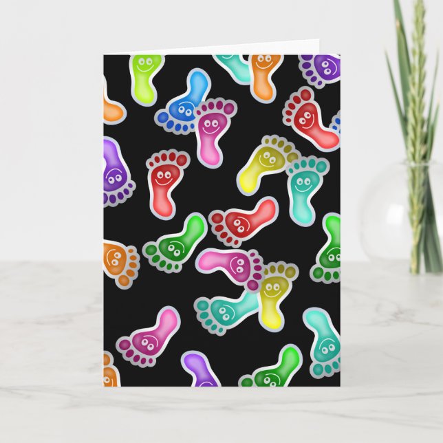 Happy Feet Wallpaper Card (Front)