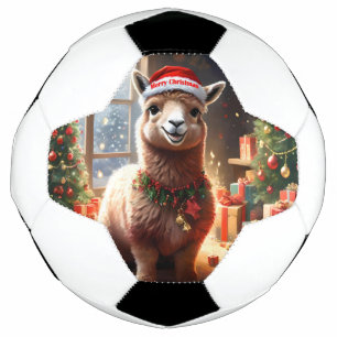 Happy Festive Alpaca Christmas,  Football