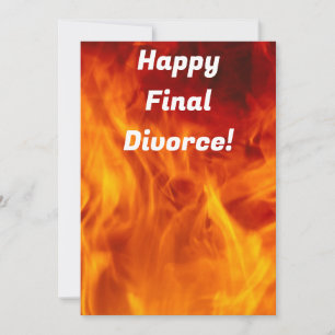 Happy Final Divorce Holiday Card