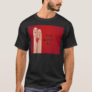 Happy Fingers Valentines Day T-Shirt
