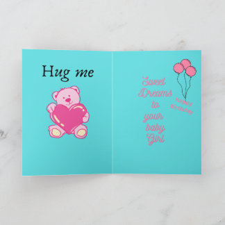 Happy First Birthday  Card