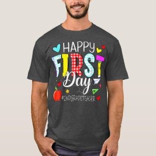 Happy First Day 2nd Grade Teacher Welcome Back To T-Shirt