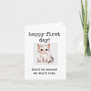 Happy First Day, Employees, Students, Coworkers Card