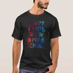Happy First Day Of Preschool Back To School For Bo T-Shirt