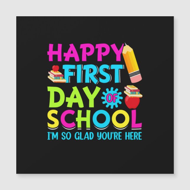 happy first day of school (Front)