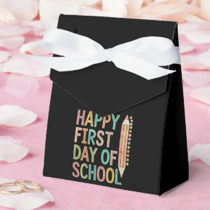 Happy First Day of School Back to School Favour Box