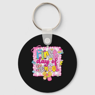 Happy First Day Of School Back To School Pencil Bo Key Ring