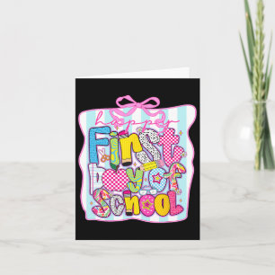 Happy First Day Of School Card