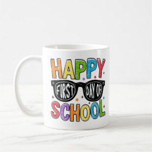 🌈📚 Happy First Day of School Coffee Mug