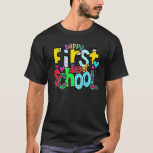 Happy First Day of School Elementary Kindergarten T-Shirt