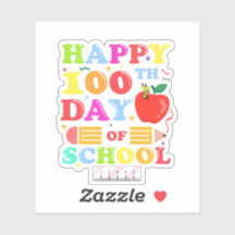 Happy First Day of School Sticker