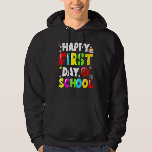 Happy First Day Of School Students Teachers Comeba Hoodie