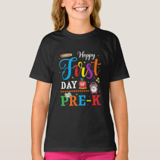 Happy First Day of School T shirt