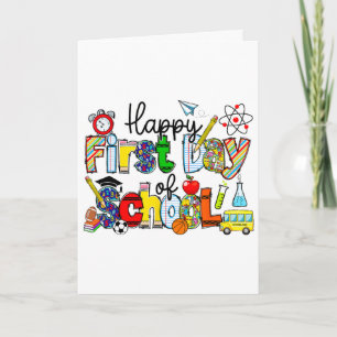 Happy First Day Of School Teachers Students Ck To Card