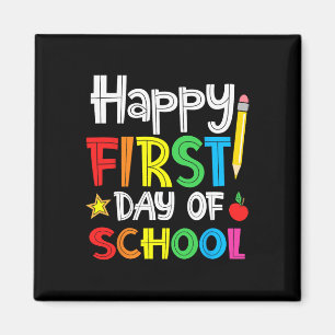 Happy First Day of School Welcome Back to School Magnet