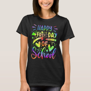 Happy First Day of School Welcome Back to School T T-Shirt