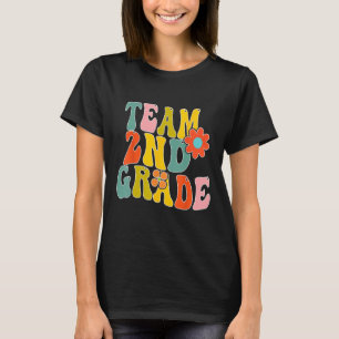 Happy First Day Of Second 2nd Squad Grade Teachers T-Shirt