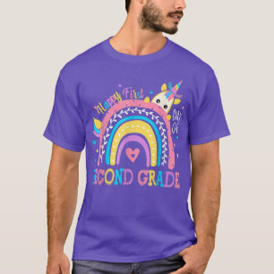 Happy First Day Of Second Grade Students Teacher U T-Shirt
