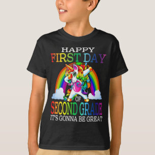 Happy First Day Of Second Grade T-Shirt