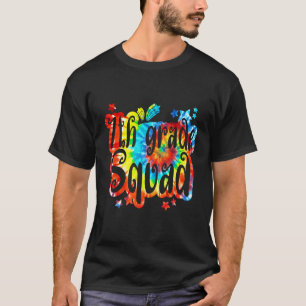 Happy First Day Of Seventh 7th Squad Grade Teacher T-Shirt