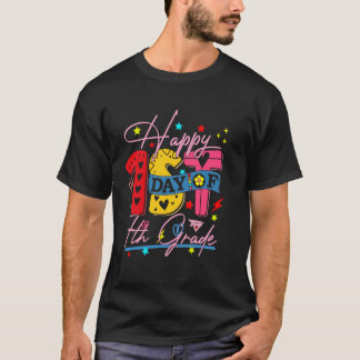 Happy First Day Of Seventh Grade Teacher 7th Grade T-Shirt