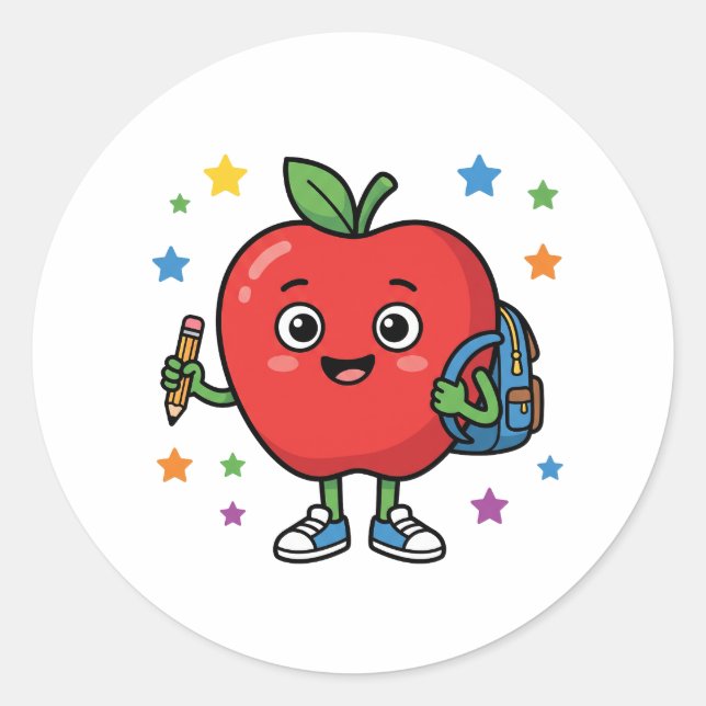 Happy First Day Sticker (Front)